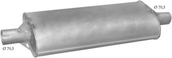 POLMO 72.01 End Silencer